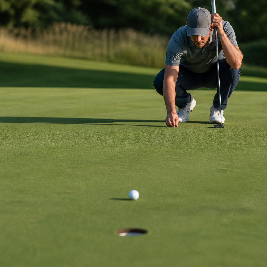 04 Reading the last third of the putt : Putting: Distance Control First, Line Second